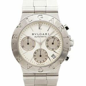 Bvlgari Diagono CH35S White Dial Men's Watch